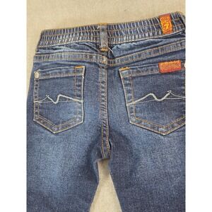 7 FOR ALL MANKIND SKINNY Stretch JEANS TODDLER Girls 24 MONTHS Dark Blue